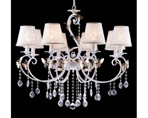 Подвесная люстра Anastasia ANASTASIA 11386/8C WHITE GOLD Natali Kovaltseva