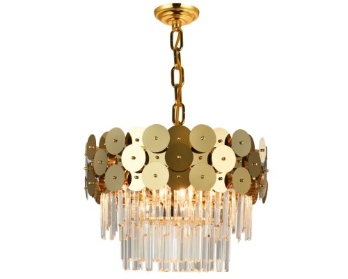 Подвесная люстра Beyond BEYOND 76015/10C GOLD Natali Kovaltseva