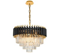 Подвесная люстра Darian DARIAN 76017/10C GOLD BLACK Natali Kovaltseva