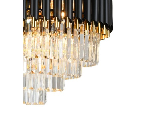 Подвесная люстра Darian DARIAN 76017/10C GOLD BLACK Natali Kovaltseva