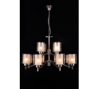 Подвесная люстра DOUBLE 81049-12C ANTIQUE SILVER Natali Kovaltseva