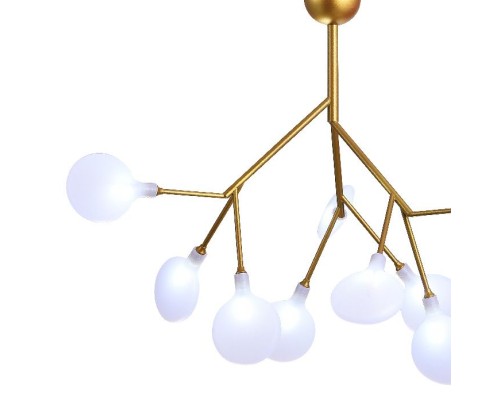 Подвесная люстра Grace GRACE 75124/6С GOLD SATIN Natali Kovaltseva