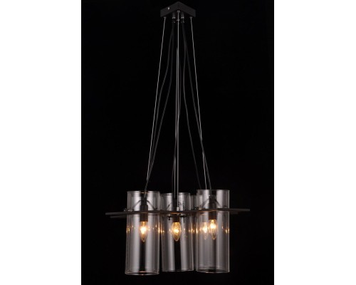 Подвесной светильник Helsinki Ii HELSINKI II 81022-5C MATT BLACK Natali Kovaltseva