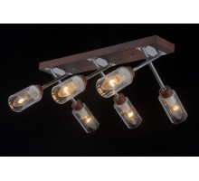 Потолочная люстра Helsinki Wood HELSINKI WOOD 81043-6C WOOD,CHROME Natali Kovaltseva