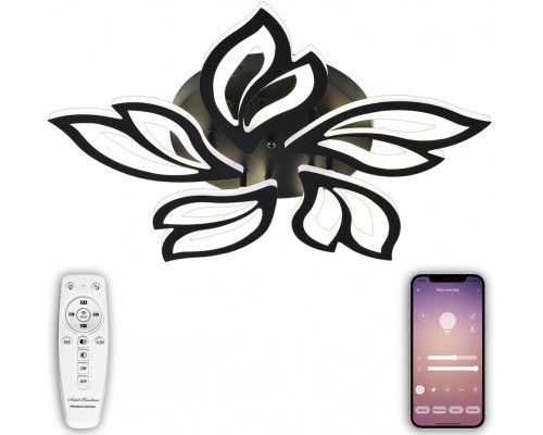 Потолочная люстра High-tech Led Lamps HIGH-TECH LED LAMPS 82006 BLACK Natali Kovaltseva