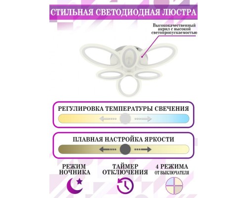 Потолочная люстра HIGH-TECH LED LAMPS HIGH-TECH LED LAMPS 82033 Natali Kovaltseva