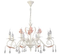 Подвесная люстра Jennifer II JENNIFER II 11372/8C IVORY PINK,CER Natali Kovaltseva