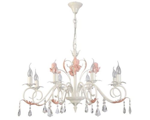 Подвесная люстра Jennifer II JENNIFER II 11372/8C IVORY PINK,CER Natali Kovaltseva
