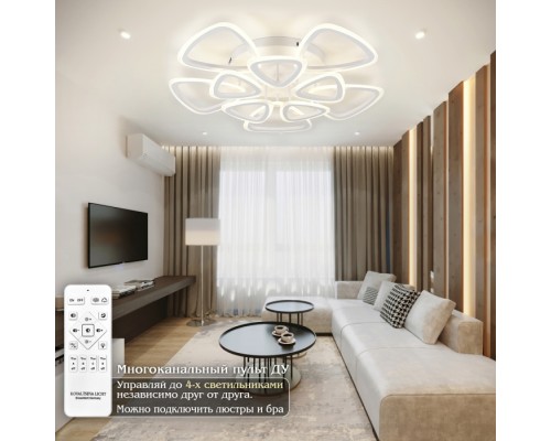 Потолочная люстра 81127 LED LAMPS 81127/7C Natali Kovaltseva