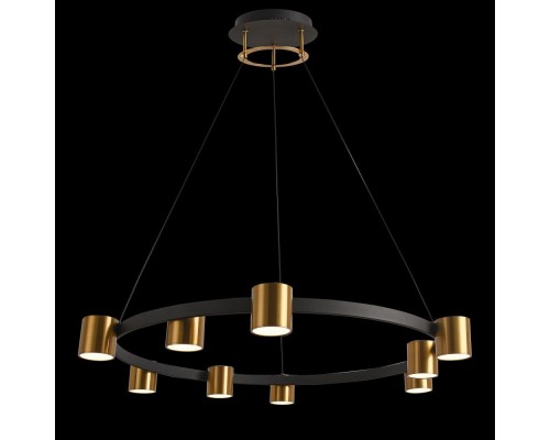 Подвесная люстра Loft Led LED LAMPS 81129/7C BRASS BLACK Natali Kovaltseva