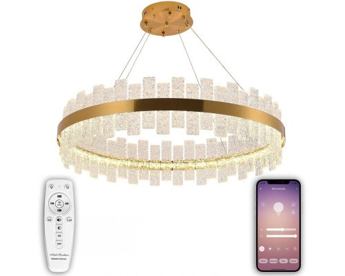 Подвесная люстра Smart Нимбы LED LAMPS 81268 Natali Kovaltseva