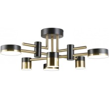 Потолочная люстра Loft Led LED LAMPS 81368 GOLD BLACK Natali Kovaltseva
