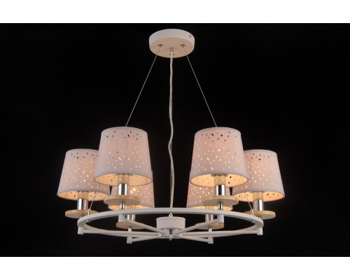 Подвесная люстра Lisbon LISBON 81055-6C SATIN WHITE Natali Kovaltseva