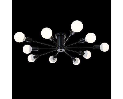 Потолочная люстра Loft LOFT 79014/10С BLACK Natali Kovaltseva