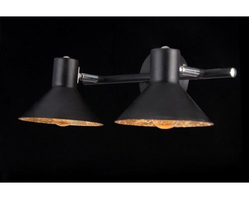 Спот LOFT LUX 81056-2W MATT BLACK Natali Kovaltseva