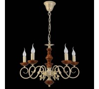 Подвесная люстра Luxury Wood LUXURY WOOD 11357/5C WHITE OAK,WALN Natali Kovaltseva