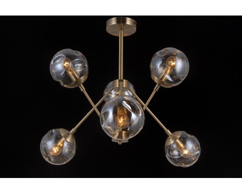 Потолочная люстра Molecule MOLECULE 81045-6C ANTIQUE BRASS Natali Kovaltseva