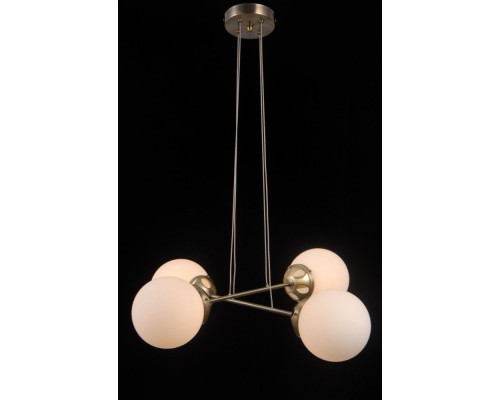 Подвесной светильник Molecule MOLECULE 81047-4C ANTIQUE BRASS Natali Kovaltseva