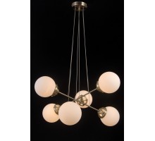 Подвесной светильник Molecule MOLECULE 81047-6C ANTIQUE BRASS Natali Kovaltseva