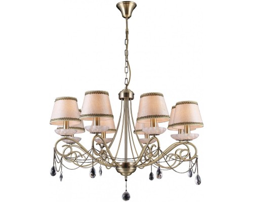 Подвесная люстра Malaga Malaga 70026-8C ANTIQUE Natali Kovaltseva