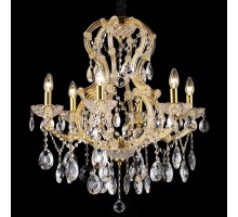 Подвесная люстра Milano Milano 10651/6C GOLD, CLEAR Natali Kovaltseva