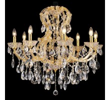 Подвесная люстра Milano Milano 10651/8C GOLD, CLEAR Natali Kovaltseva