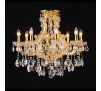 Потолочная люстра Milano Milano 10651/8+2C GOLD, CLEAR Natali Kovaltseva