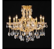 Потолочная люстра Milano Milano 10651/8+2C GOLD, CLEAR Natali Kovaltseva