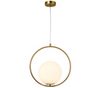 Подвесной светильник Renzo RENZO 81423/1W GOLD SATIN Natali Kovaltseva