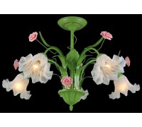 Потолочная люстра Rose ROSE 11462/5C GREEN Natali Kovaltseva
