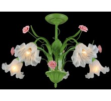 Потолочная люстра Rose ROSE 11462/5C GREEN Natali Kovaltseva