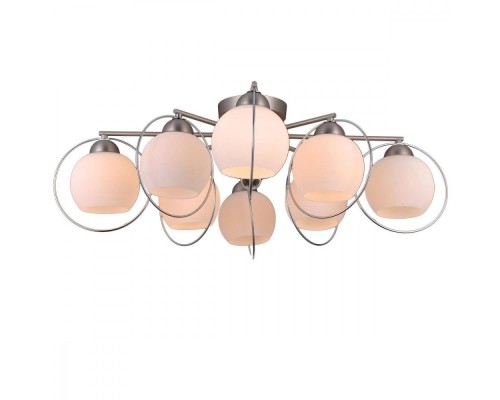 Потолочная люстра Sphere Ii SPHERE II 81051-8C SATIN NICKEL Natali Kovaltseva