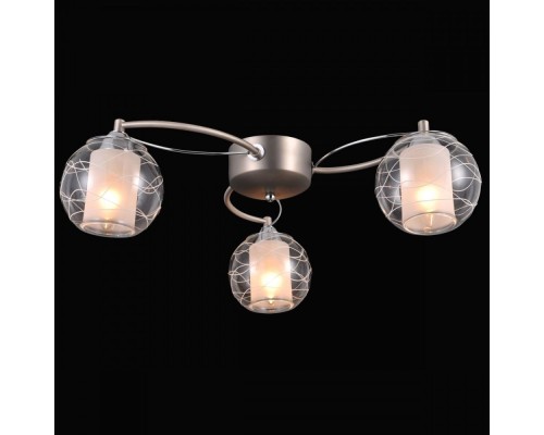 Потолочная люстра Twin TWIN 75089/3C NICKEL, CHROME Natali Kovaltseva