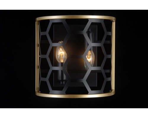 Настенный светильник Valencia VALENCIA 81059-2W MATT BLACK Natali Kovaltseva