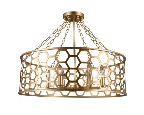 Подвесная люстра Valencia VALENCIA 81059-6C GOLD Natali Kovaltseva