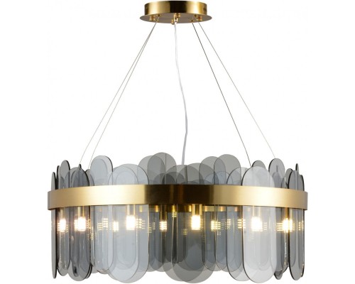 Подвесная люстра Valencia VALENCIA 91000/12C GOLD SATIN Natali Kovaltseva
