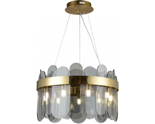 Подвесная люстра Valencia VALENCIA 91000/8C GOLD SATIN Natali Kovaltseva