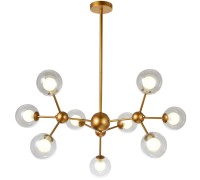 Потолочная люстра Venti VENTI 81422/8C GOLD SATIN Natali Kovaltseva