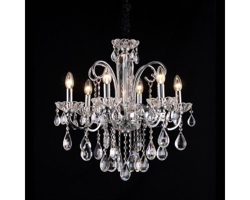 Подвесная люстра Velletri Velletri 10655/6C CHROME, CLEAR Natali Kovaltseva