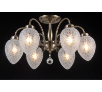 Потолочная люстра ZARAGOZA 81050-6C ANTIQUE BRASS Natali Kovaltseva