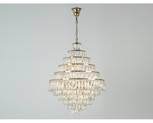 Подвесная люстра 10120 10125+15/C gold Newport