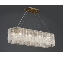 Подвесная люстра 10820 10820/90 brass oval Newport