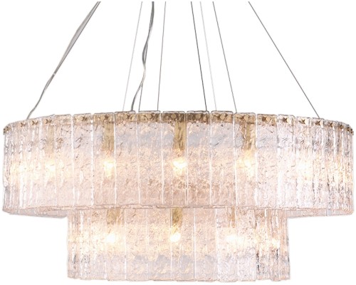 Подвесная люстра 10820 10826+18/S brass Newport