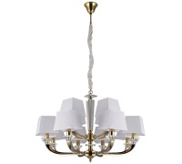 Подвесная люстра 11400 11408+4/C gold Newport