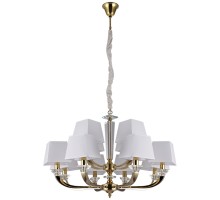 Подвесная люстра 11400 11408+4/C gold Newport