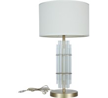 Интерьерная настольная лампа 3680 3681/T brass Newport