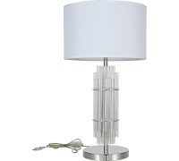 Интерьерная настольная лампа 3680 3681/T nickel Newport