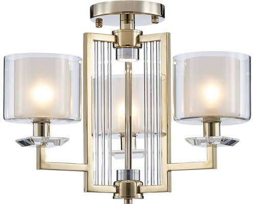 Потолочная люстра 4400 4405/PL gold Newport