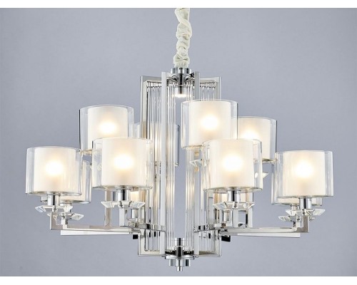 Подвесная люстра 4400 4408+4/C chrome Newport