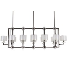 Подвесная люстра 4401 4408+4/S black glossy Newport